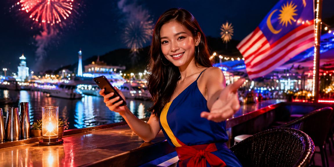 Tawaran Bonus Selamat Datang dengan tema deposit Langkawi berwarna hijau